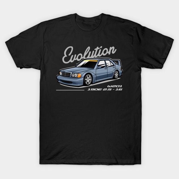 Mercedes Benz 190E T-Shirt by celengan